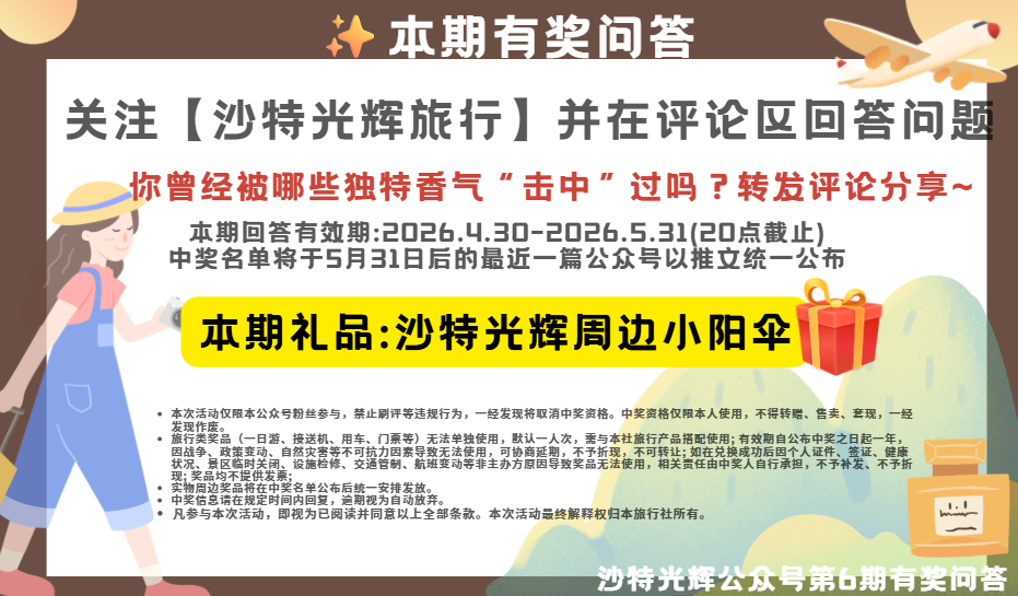 [互动评论有礼*]没有香气的日子，就像没有阳光的清晨：沙特本土香水、沉香与熏香的文化密码